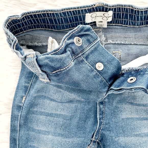 🎀 Jessica Simpson Toddler Girl Wide Leg Jeans 🎀 - Picture 4 of 4